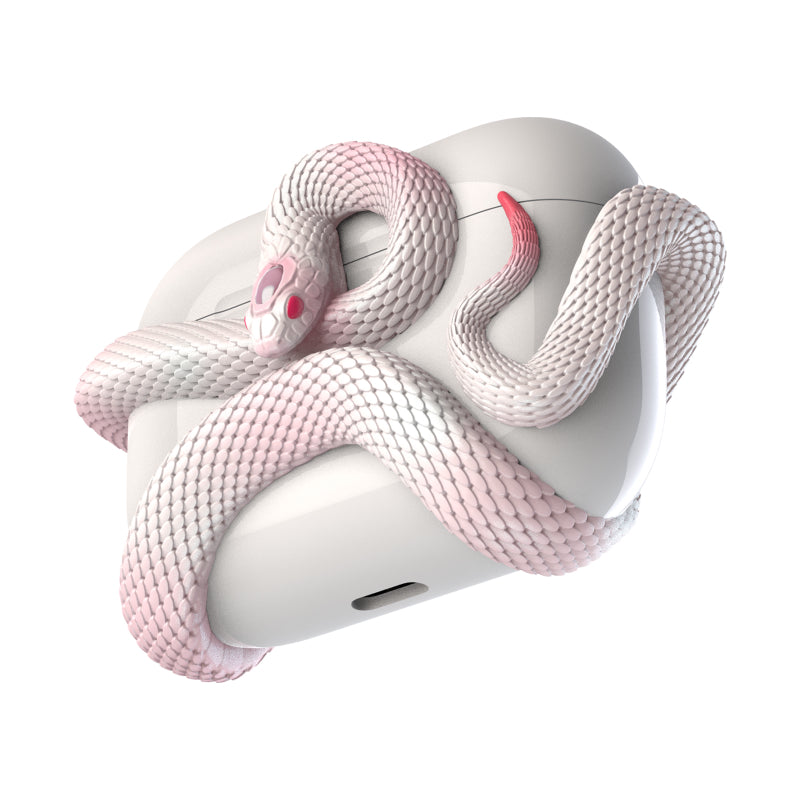 Snake Earphone Protective Case — Pink / AirPods Pro